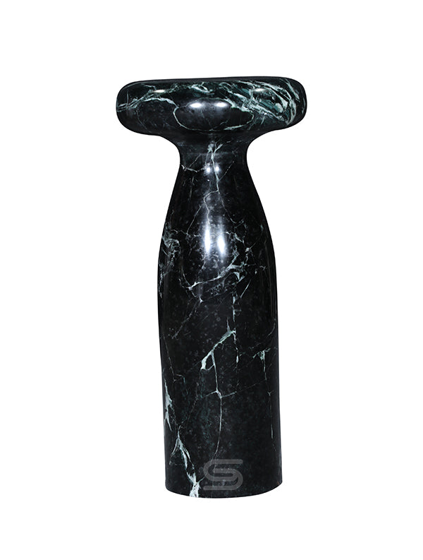 Noctra Black Marble Side Table