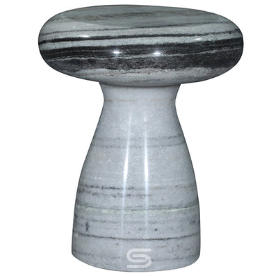 Strata Halo Panda Marble Side Table second image
