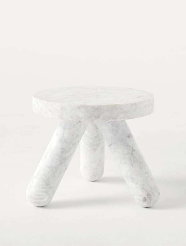 Jaxx Marble Side Tables Set Of 2