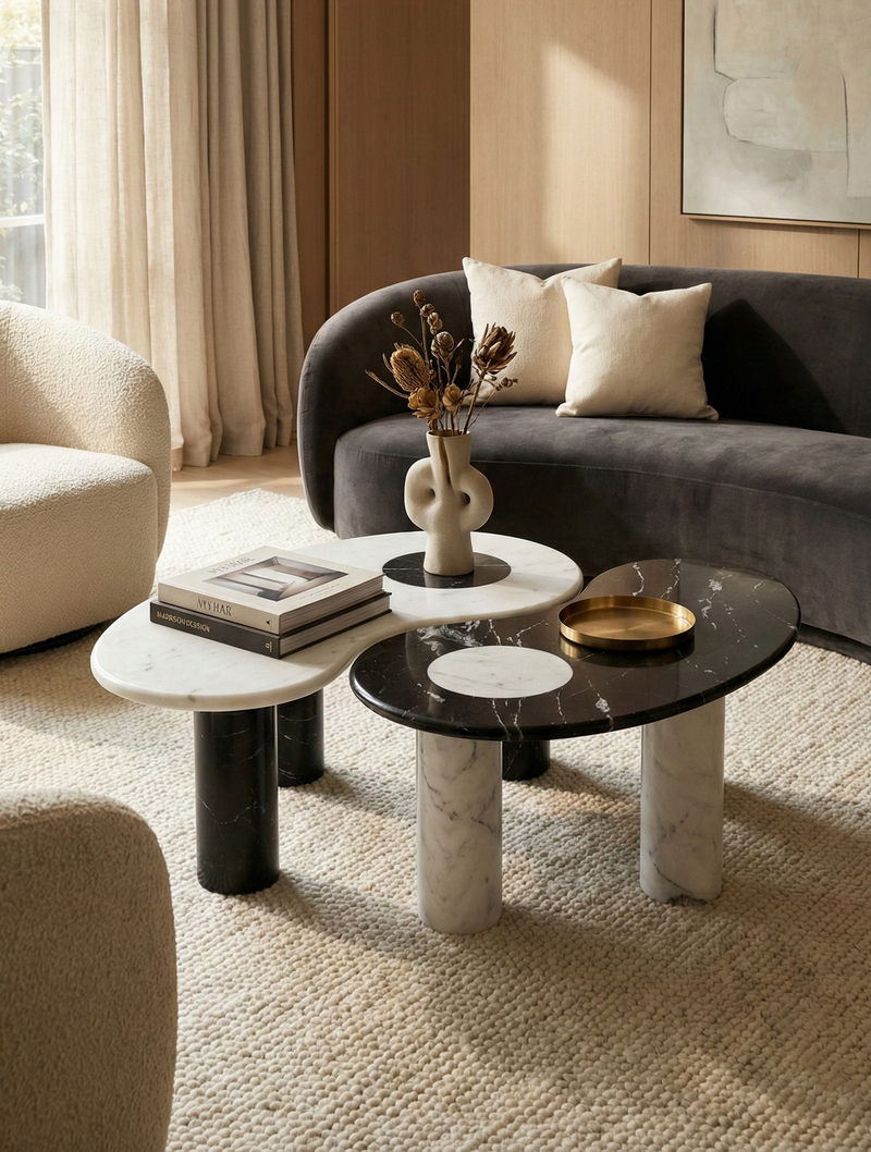 Pavia Yin Yang Coffee Table