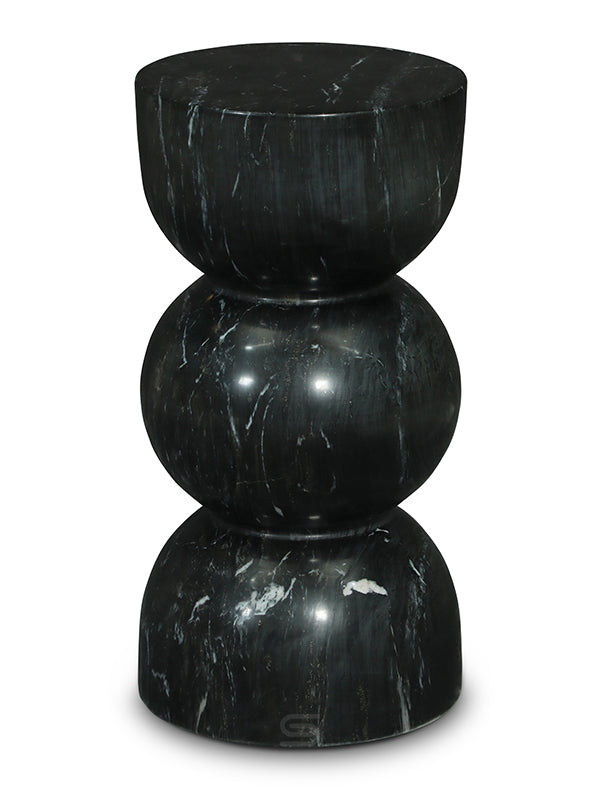 Obsidra Marble Side Table