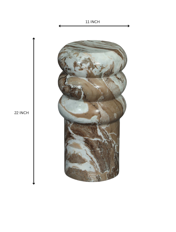 Veltrix Marble Side Table
