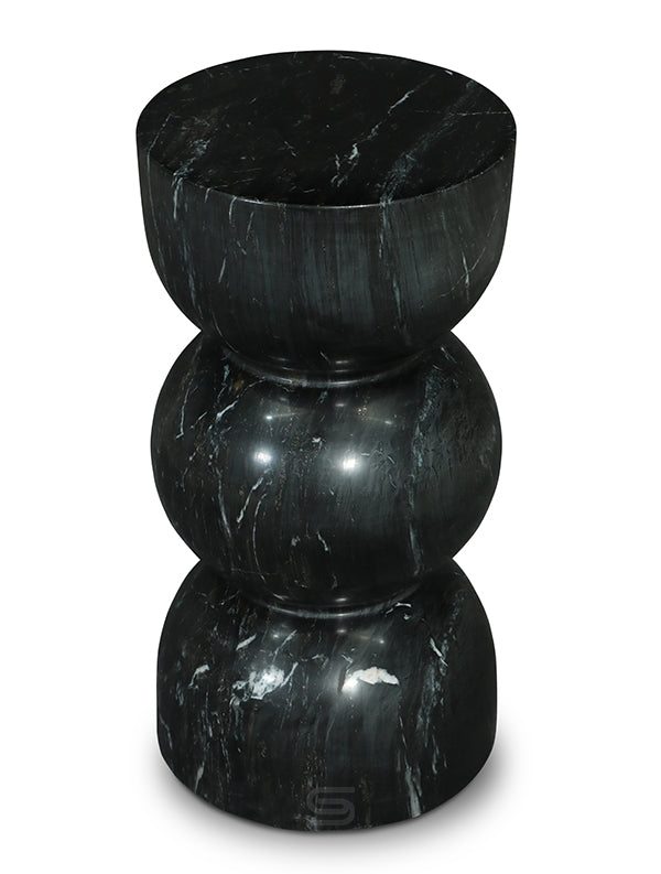 Obsidra Marble Side Table