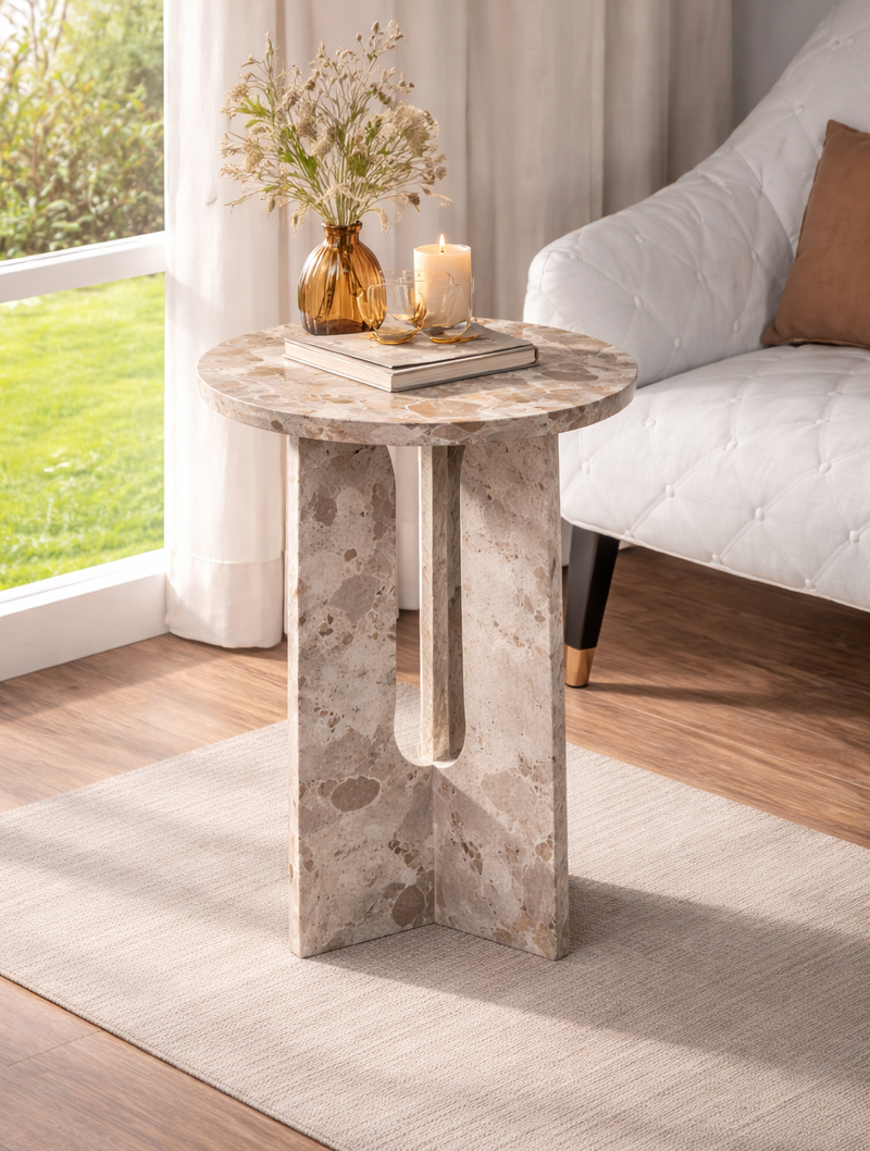 Ivory Side Table