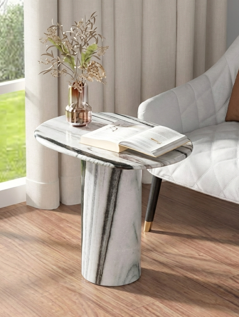 Pavia Oval Side Table
