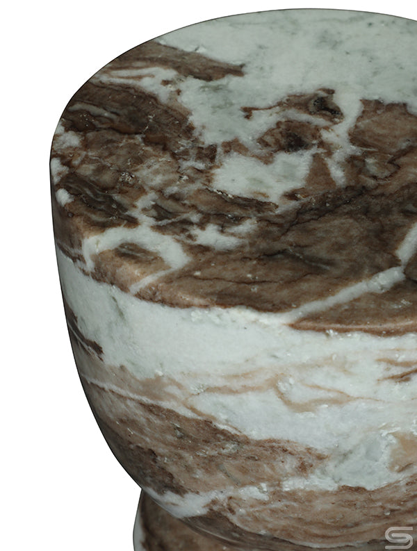Orvessa Marble Side Table