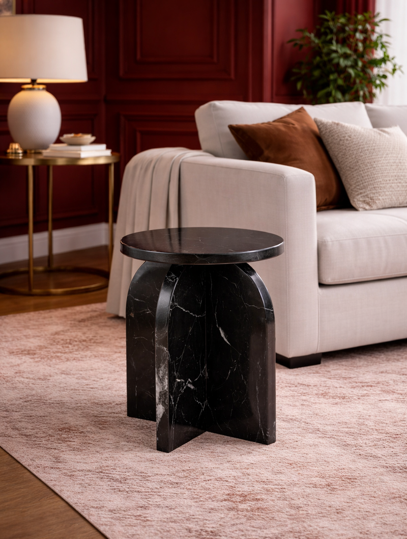 Ella Black Side Table