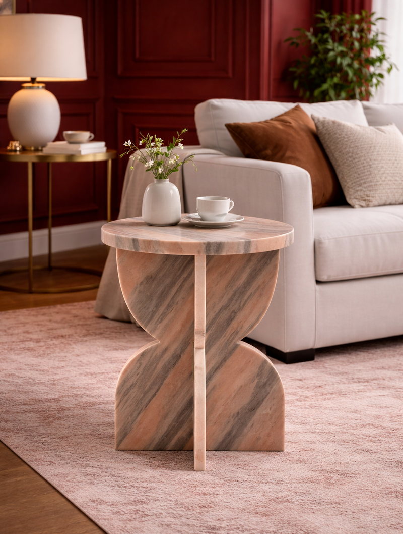 Ella Pink Side Table