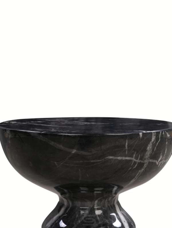 Obsidian Chalice Side Table