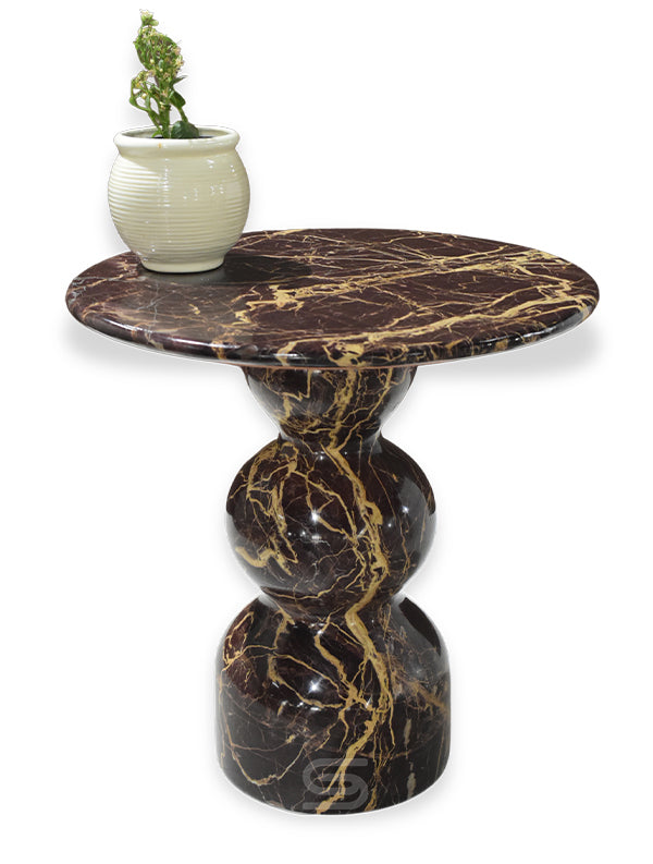 Rosso Eclipse Side Table