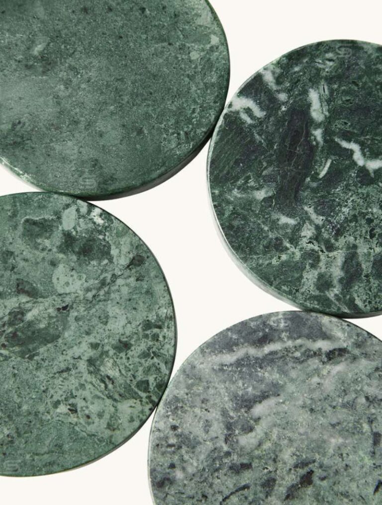 Casa Marble Coasters Set Of 4