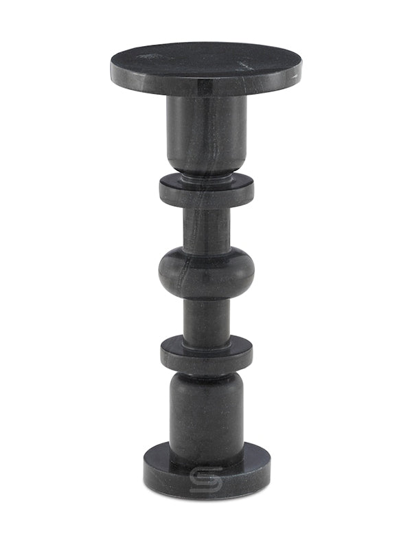 Noiris Black Marble Side Table