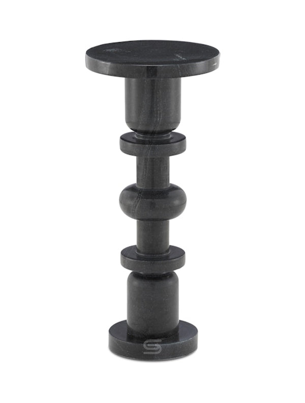 Noiris Black Marble Side Table