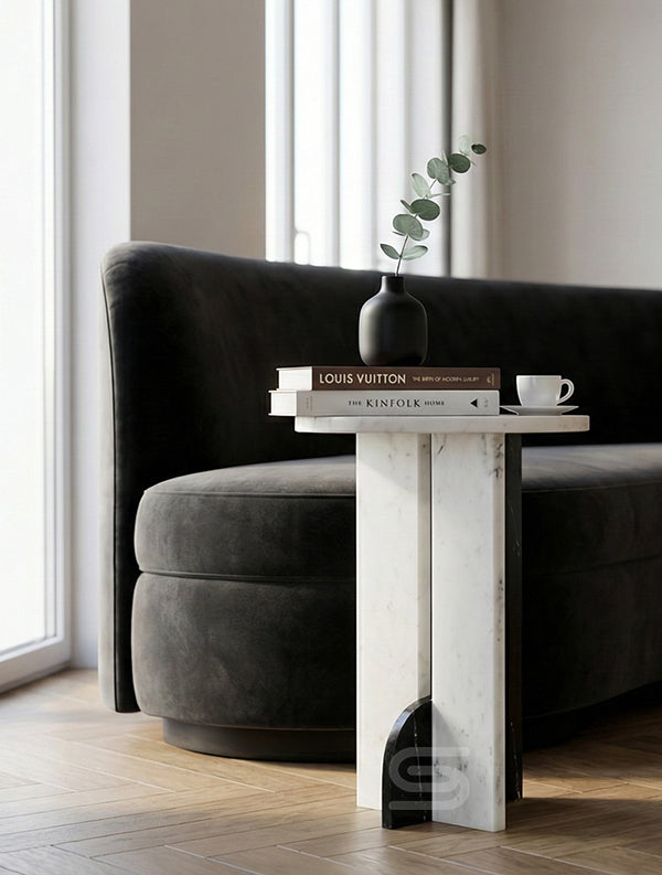 Split Monolith Side Table