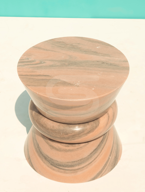 Avalanche Pink Necky Side Table