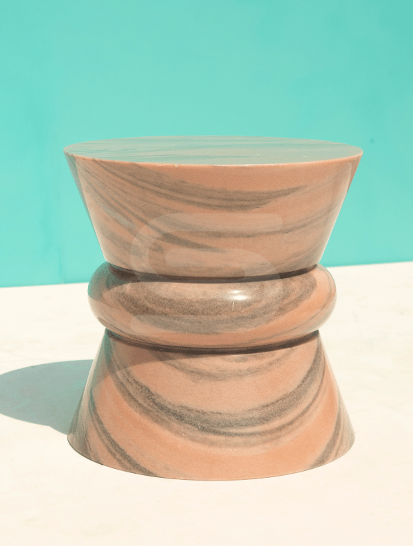 Avalanche Pink Necky Side Table