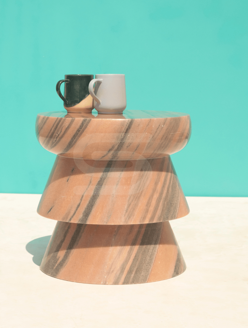 Avalanche Pink Side Table