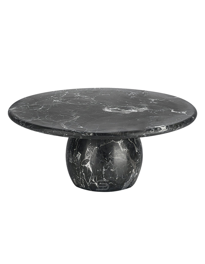 Eclipse Monolith Black Marble Coffee Table