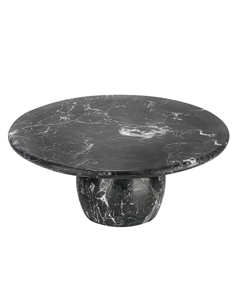 Eclipse Monolith Black Marble Coffee Table