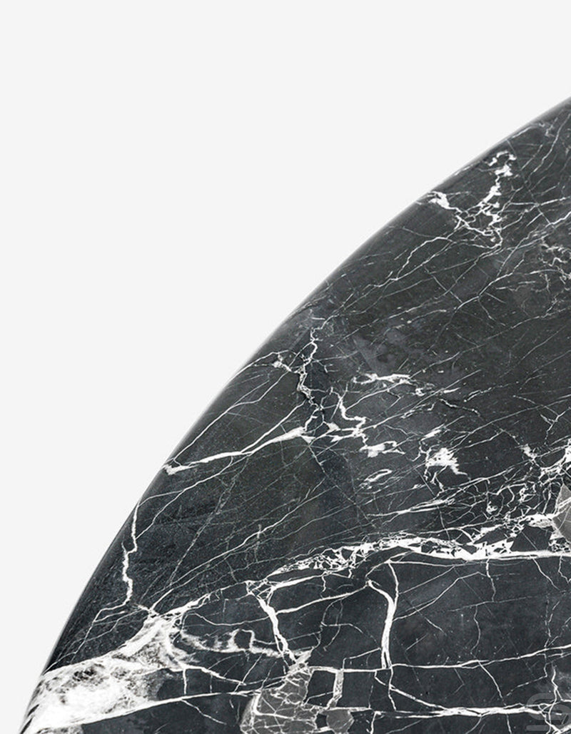 Eclipse Monolith Black Marble Coffee Table