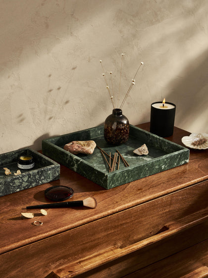 The luxe stone trays