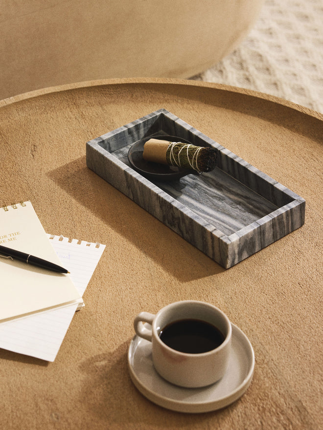 The luxe stone trays