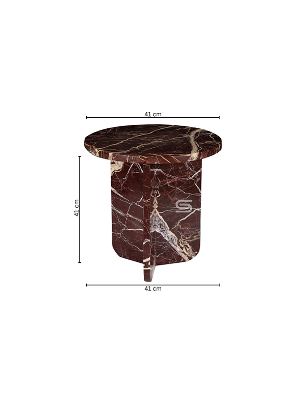 Zion Round Side Table