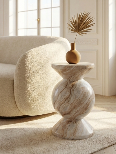Buy Marble Side Table for you'r Living Space | StoneCold – Stonecold