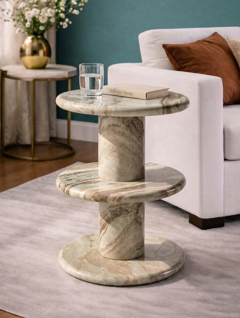 Pavia Floor Stepa Side Table