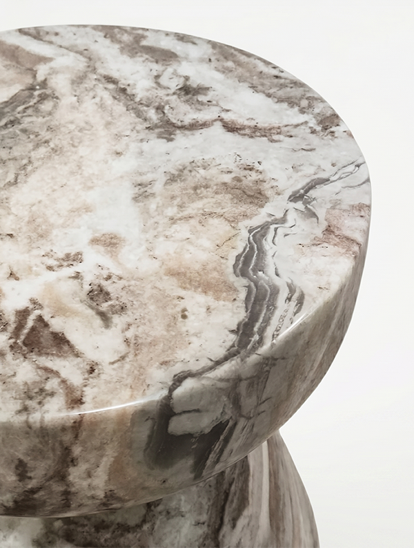 Arvion Marble Side Table