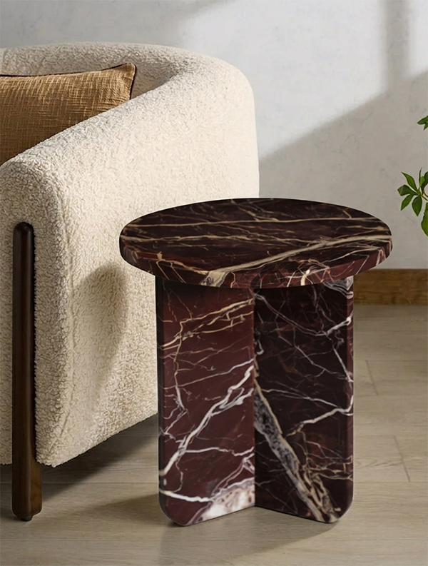 Zion Round Side Table