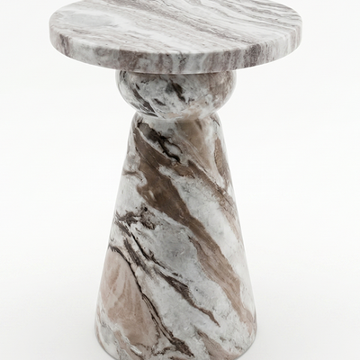 Travion Marble Side Table second image