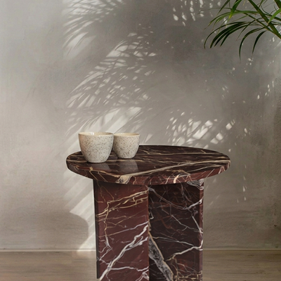 Zion Round Side Table