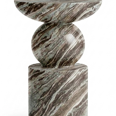 Petra Totem Marble Side Table second image