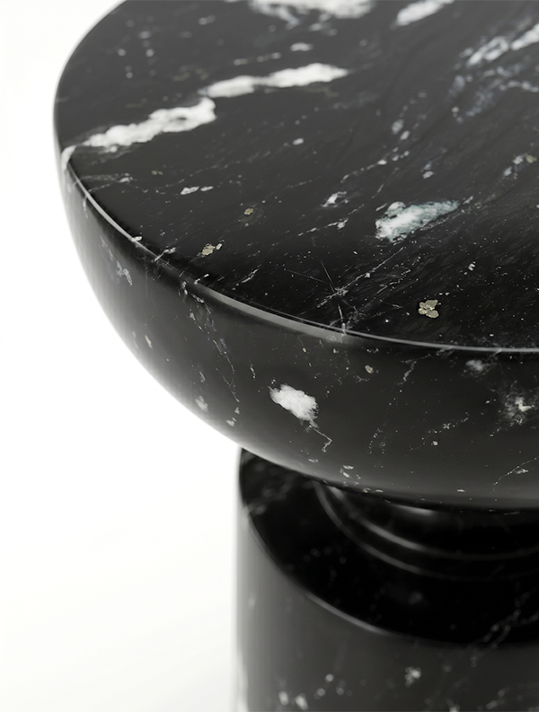 Calyro Marble Side Table