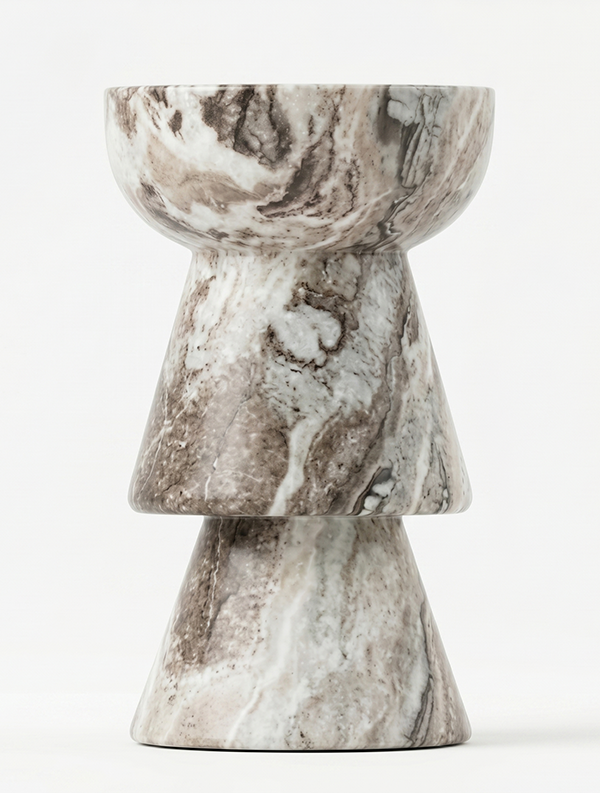 Arvion Marble Side Table