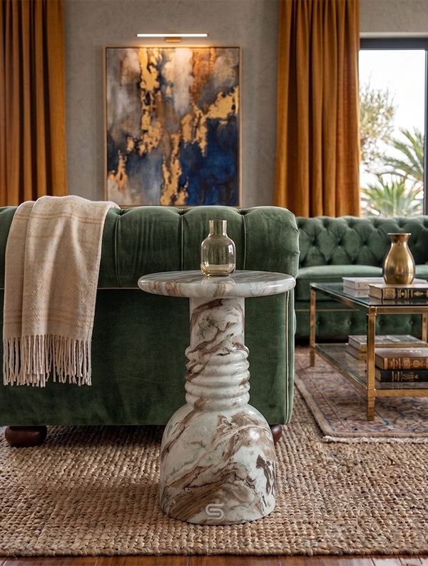 Virexo Marble Side Table