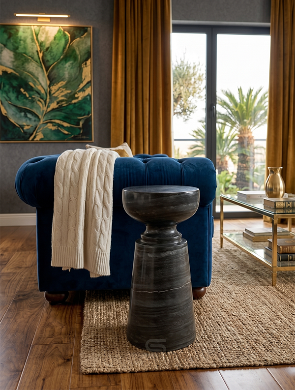 Noirva Marble Side Table
