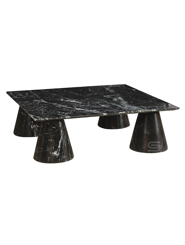 Noir Atlas Marble Coffee Table
