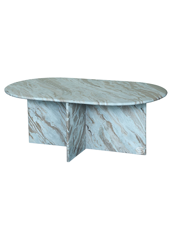 Torino Butterscotch Marble Coffee Table