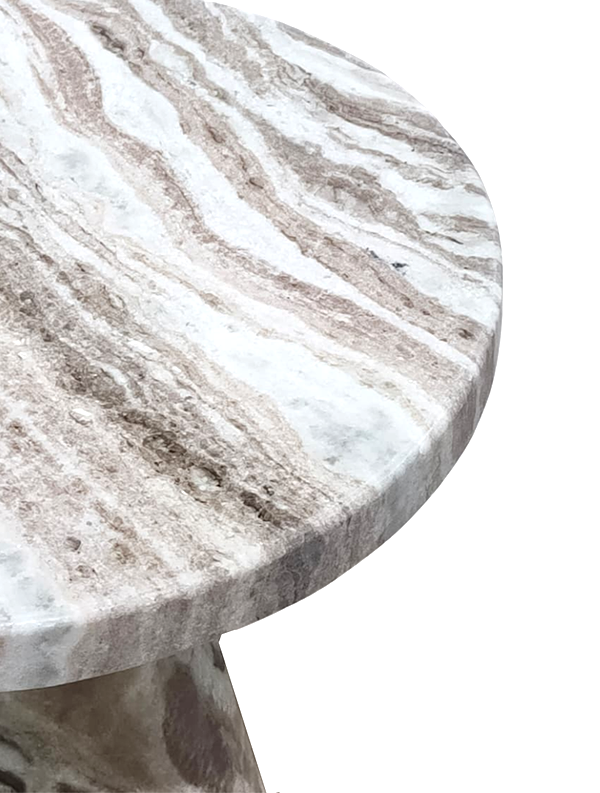 Travion Marble Side Table