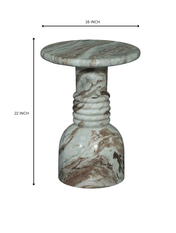 Virexo Marble Side Table