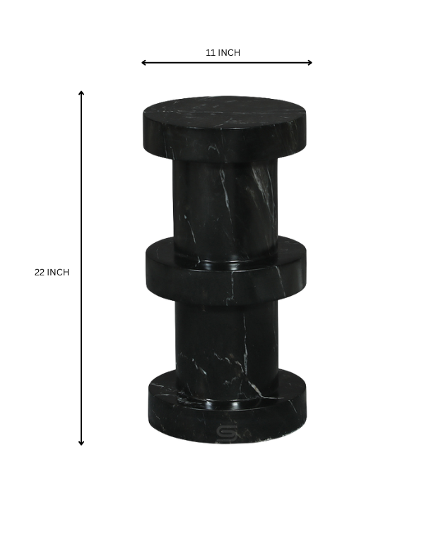 Torvex Marble Side Table