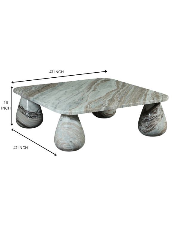 Quadrazo Marble Coffee Table