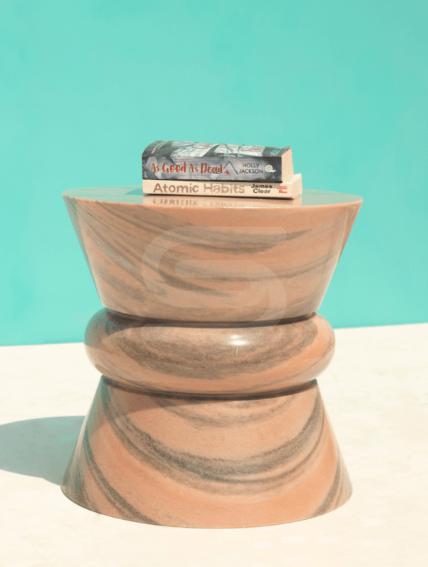 Avalanche Pink Necky Side Table