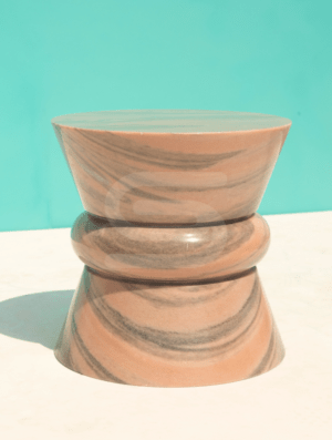 Avalanche Pink Necky Side Table - Image 2
