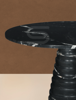 Cono Stepa Black Dining Table - Image 2