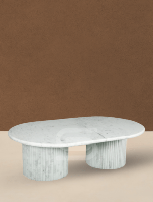 Fluto Classic White Coffee Table - Image 2