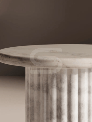 Fluto Classic White Side Table - Image 3