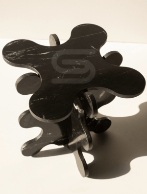 Frisby Black Side Table - Image 2
